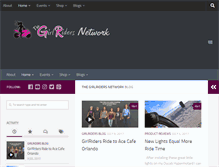 Tablet Screenshot of girlriders.net